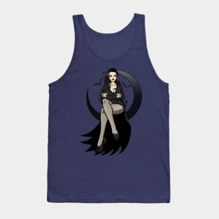 Morticia Addams Tank Top